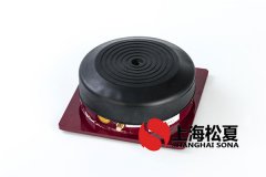 橡膠減震器用于YZG震動電機(jī)的特點