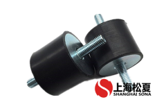 圓柱型橡膠減震器用于泵組安裝時(shí)，注意哪些？